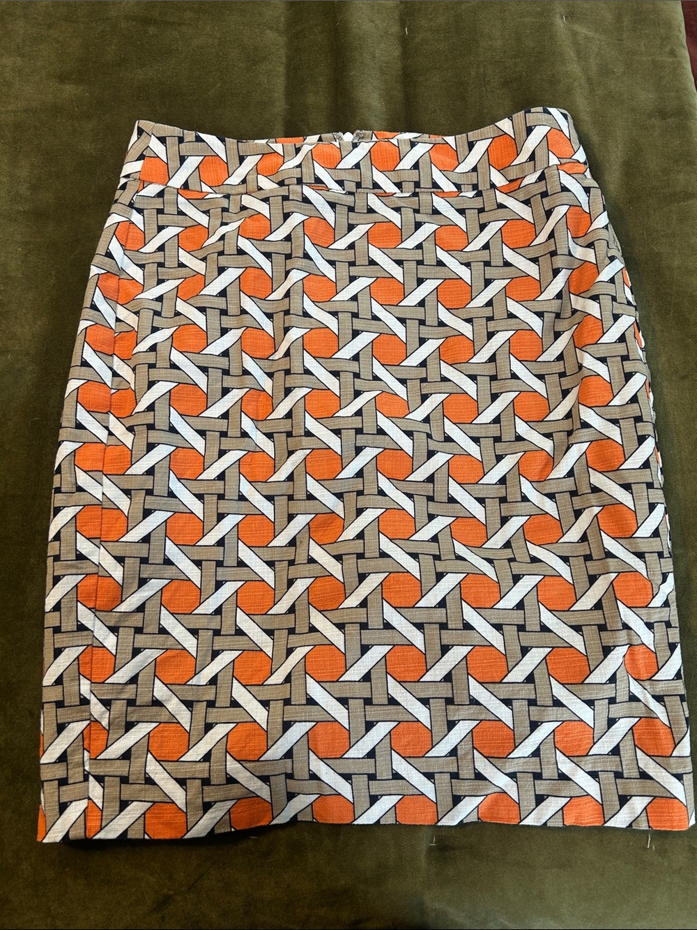 Banana Republic Geometric Pencil Skirt